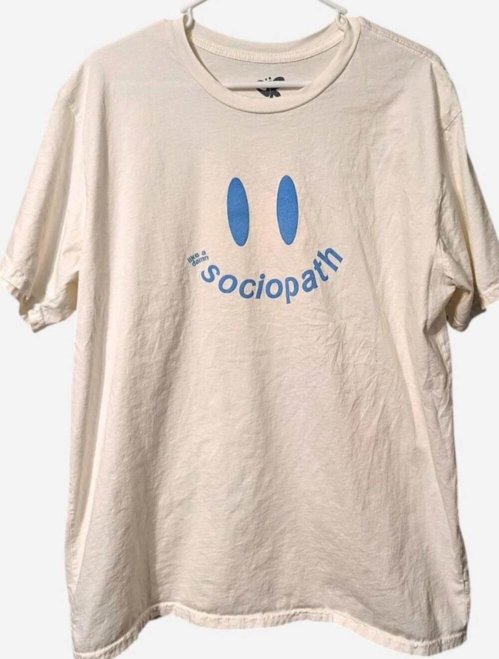 Olivia Rodrigo good 4 u Like A Damn Sociopath T-shirt Official Merch, Size XL